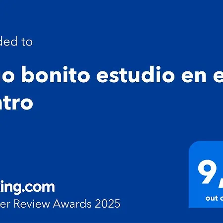 דירה Bonito Estudio En El Centro *